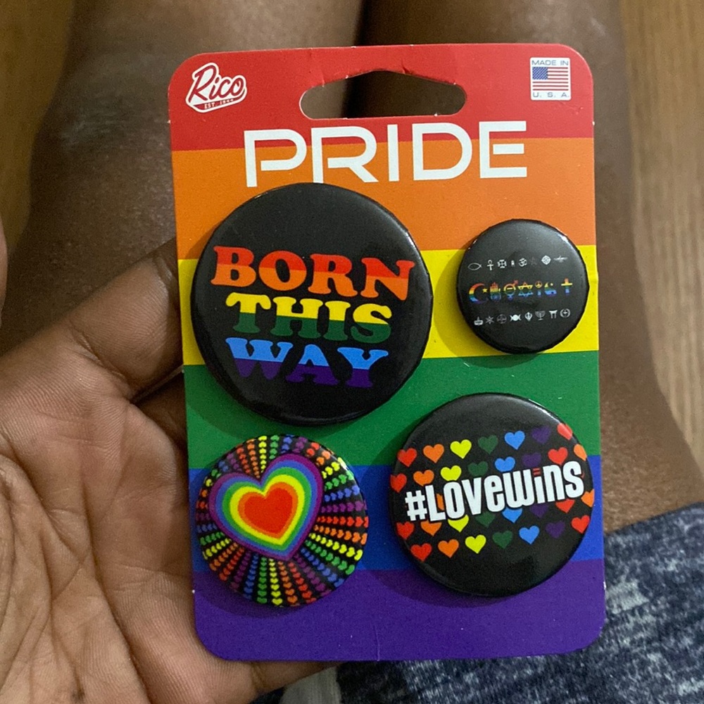 Pride pins